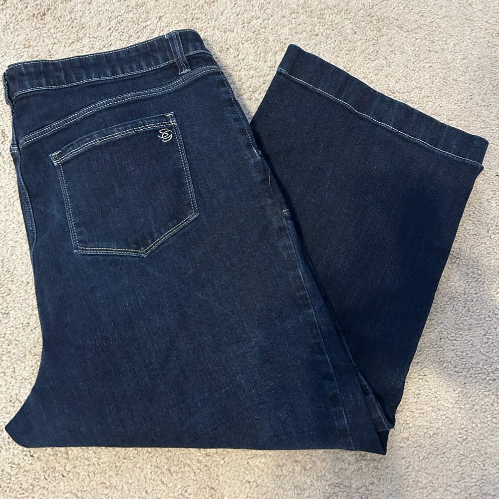 Susan Graver Gaucho Style Jeans